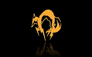 yellow animal illustration, Metal Gear Rising: Revengeance, Metal Gear Solid , fox, video games