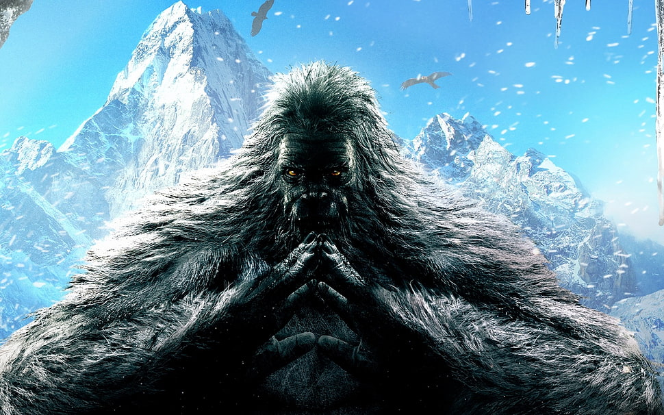 abominable snowman HD wallpaper HD wallpaper
