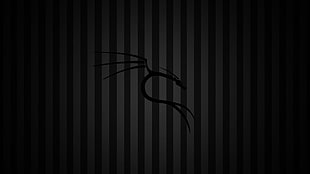 black dragon tribal illustration, Kali Linux, Kali Linux NetHunter, Linux HD wallpaper