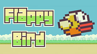 Flappy Bird digital wallpaper