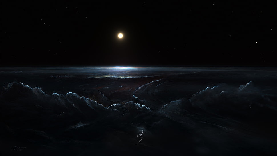 artwork, Earth HD wallpaper