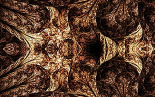 brown painting