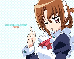 Maria anime character HD wallpaper