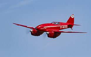 red G-ACSS plane