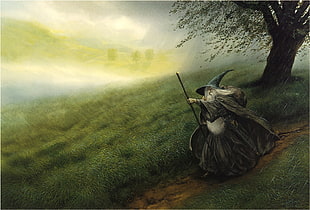 The Lord of the Rings, Gandalf, John Howe, The Hobbit