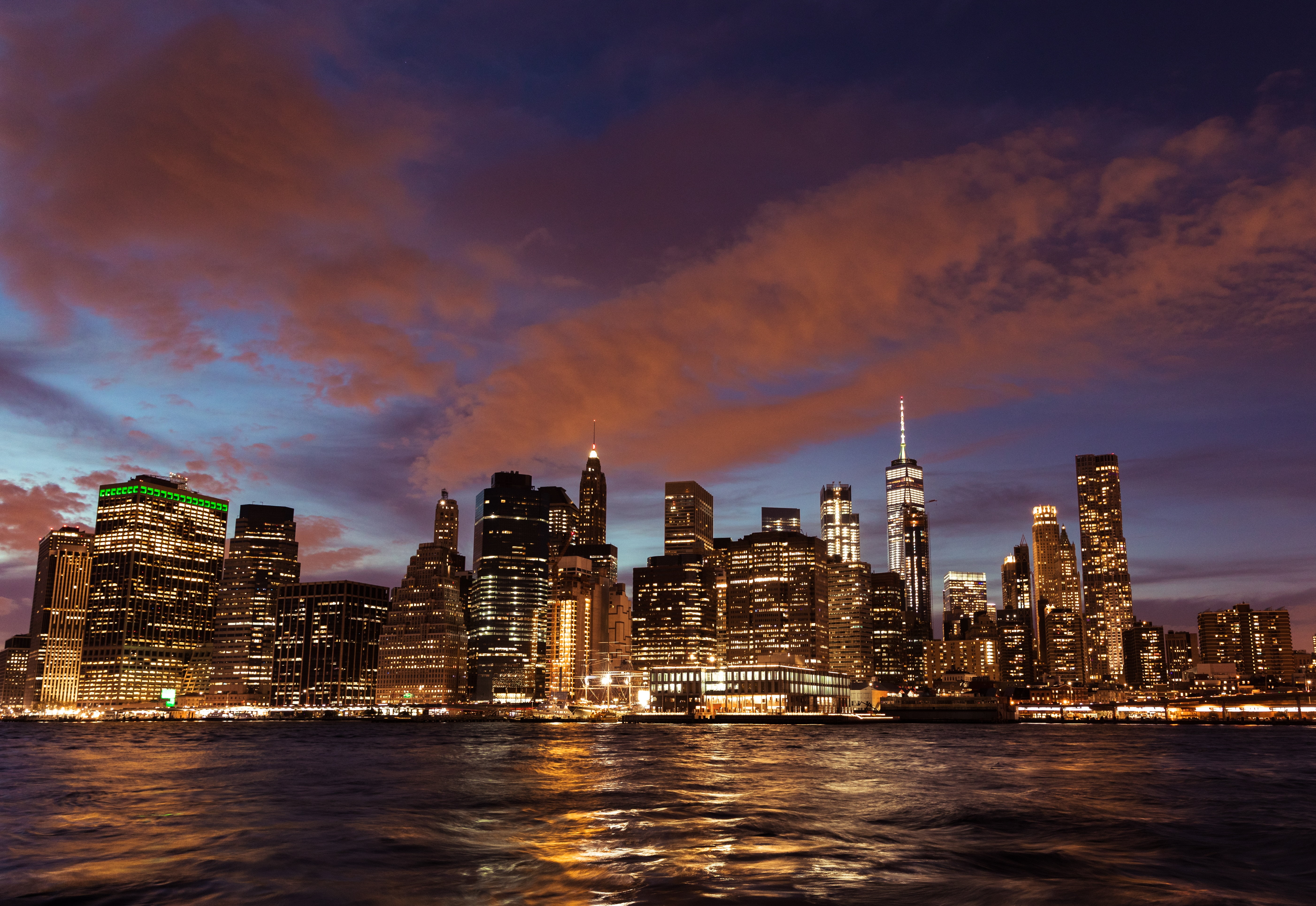 1024x768 resolution | skyline of New York City HD wallpaper | Wallpaper