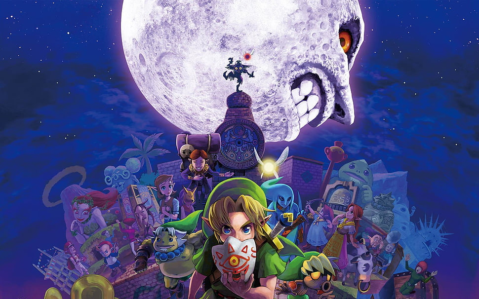 The Legend of Zelda poster HD wallpaper