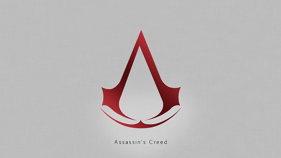 Assassin's Creed logo, Assassin's Creed, video games, minimalism HD wallpaper