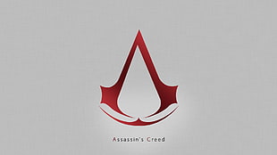 Assassin's Creed logo, Assassin's Creed, video games, minimalism