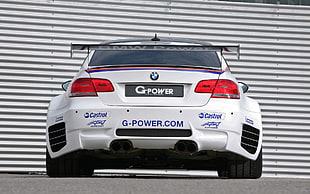 white BMW E-Series, G-Power, BMW M3 GT2-S, BMW M3 , BMW HD wallpaper
