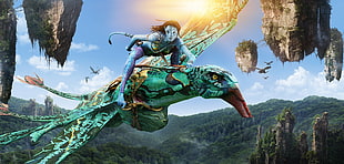 Avatar movie illustration