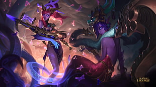 League of Legends Headhunter Caitlyn, League of Legends, Morgana (League of Legends), Caitlyn (League of Legends)