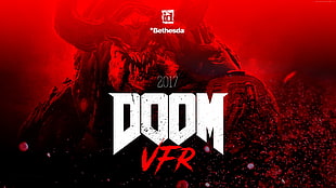 2017 Doom VFR poster HD wallpaper
