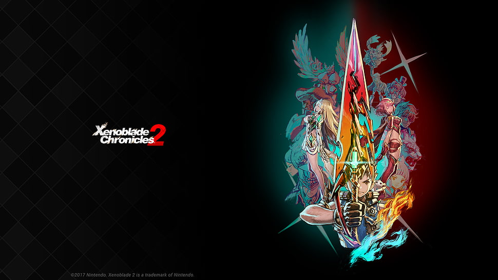 Xenoblade Chronicles 2 wallpaper, Xenoblade Chronicles 2, Xenoblade Chronicles, Xenoblade, Nintendo Switch HD wallpaper