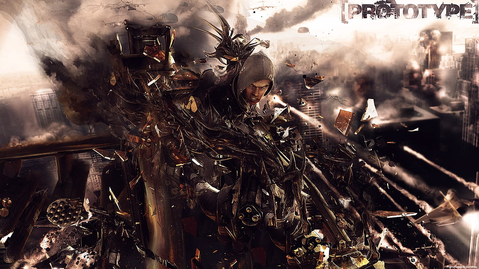 Prototype computer game poster HD wallpaper