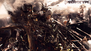 Prototype computer game poster
