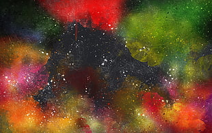 Abstraction,  Watercolor,  Spots,  Colorful HD wallpaper