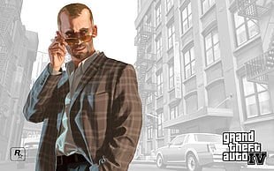 Grand Theft Auto game graphic HD wallpaper