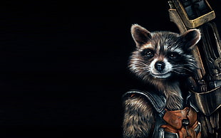 Marvel's Rocket Raccoon illustration