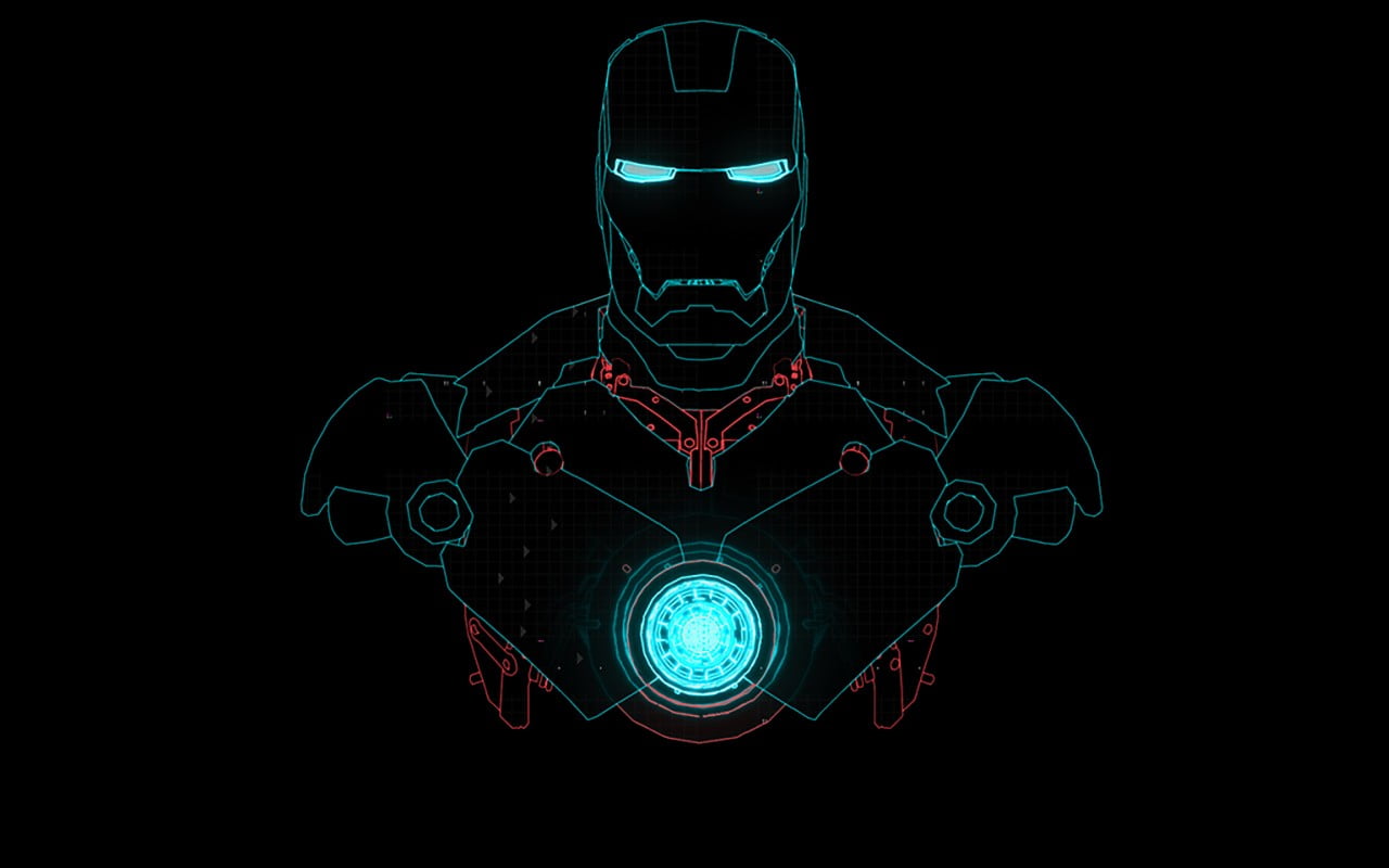 Iron Man illustration, Iron Man