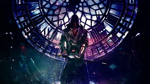 man in long coat game character digital wallpaper, Assassin's Creed, edit HD wallpaper