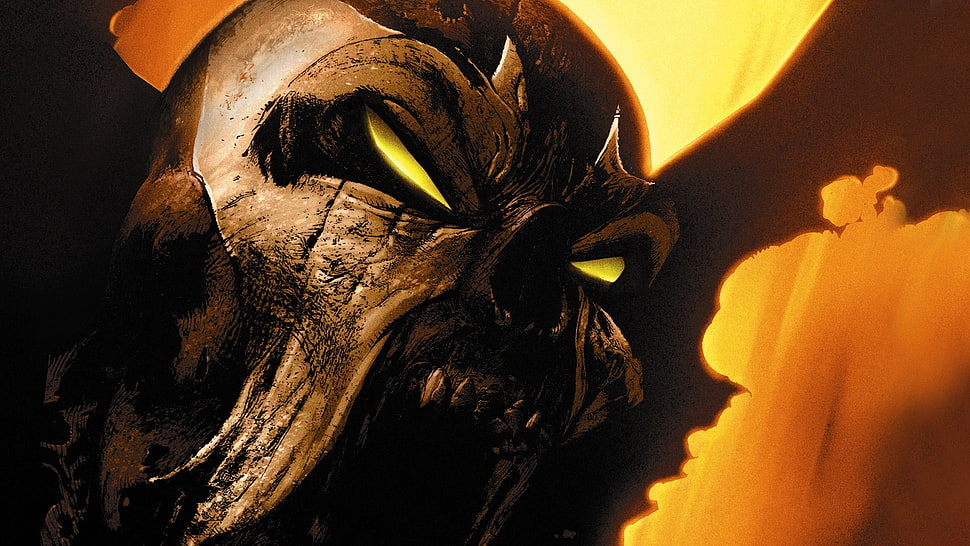 monster head digital wallpaper HD wallpaper