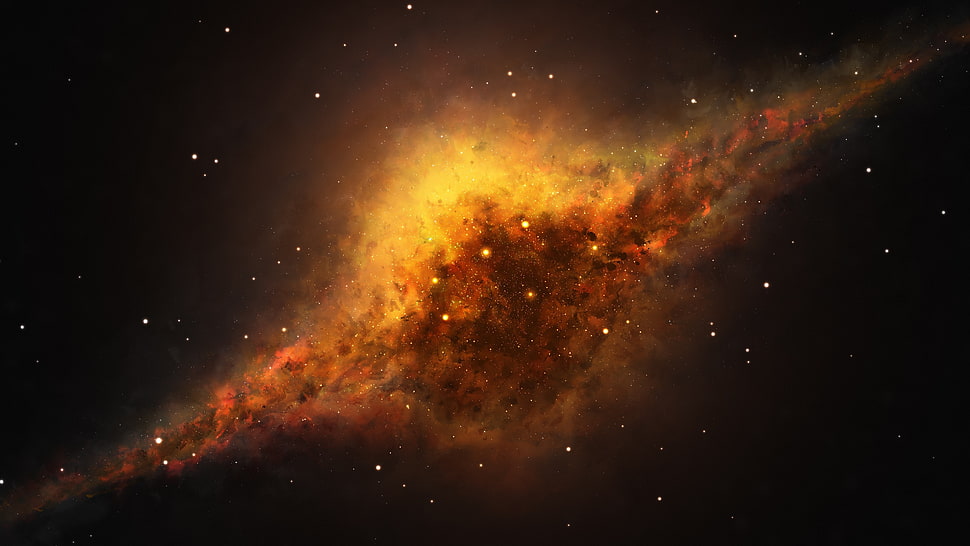 solar system wallpaper, space, nebula HD wallpaper
