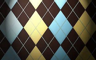 argyle illustration, pattern