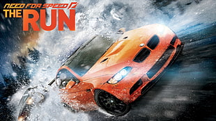 Need For Speed The Run game poster, Need for Speed: The Run, car