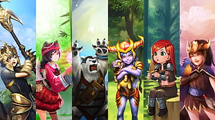 six game character wallpaper