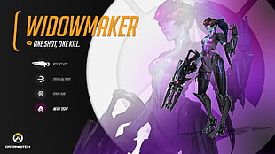 Overwatch Widowmaker, Blizzard Entertainment, Overwatch, video games, Widowmaker (Overwatch) HD wallpaper