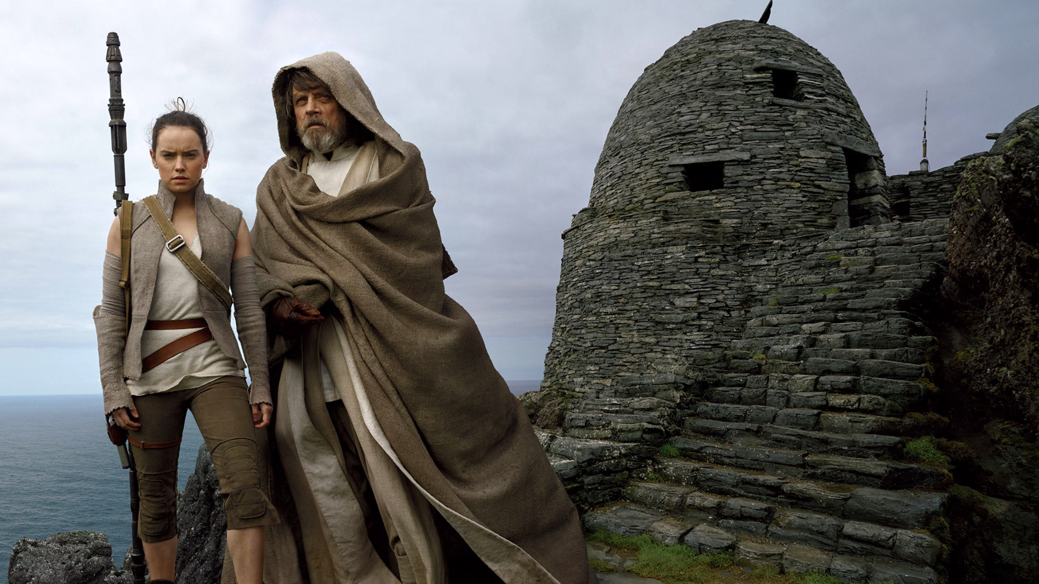 Luke Skywalker and Rei during daytime