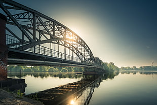 bridge during daytime scenery