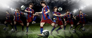 Soccer player poster HD wallpaper