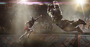 Thor Ragnarok Thor vs Hulk