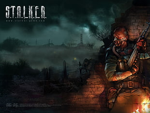 Stalker wallpaper, apocalyptic, gas masks, Ukraine, video games HD wallpaper
