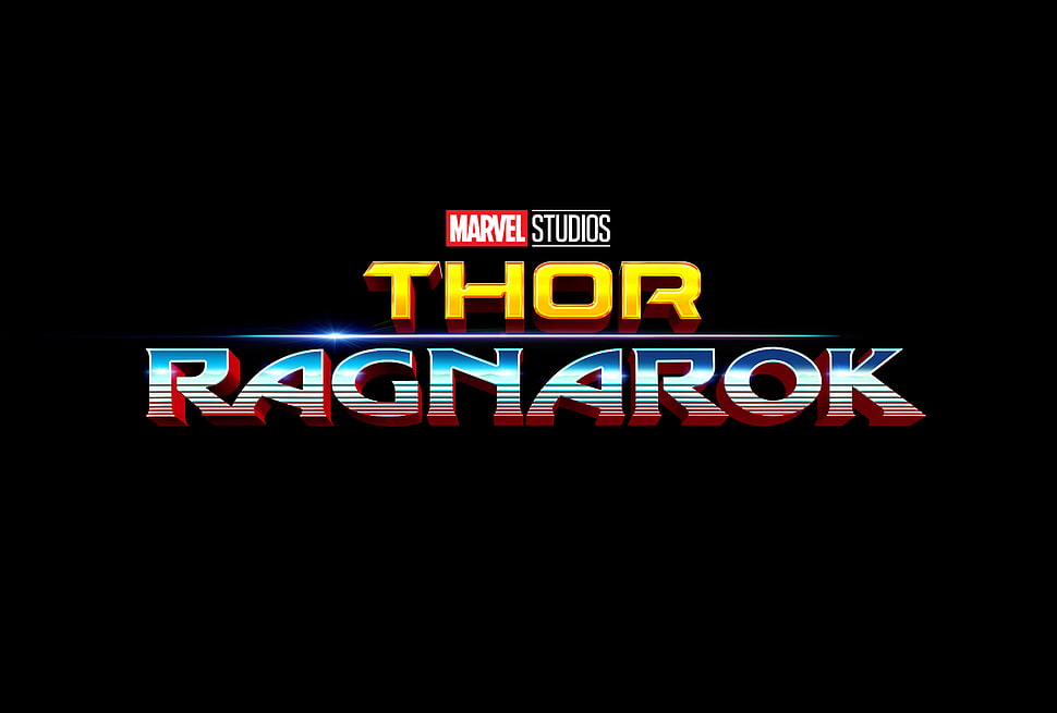 Marvel Studios Thor Ragnarok movie logo HD wallpaper