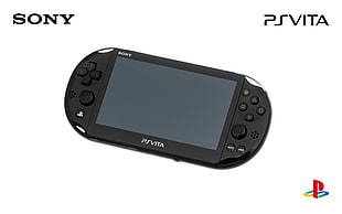 black Sony PS Vita, PlayStation Vita, Sony, consoles, video games