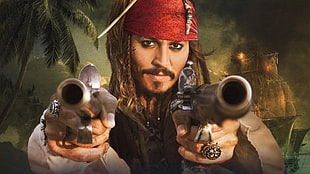 Jack Sparrow wallpaper, Jack Sparrow, Pirates of the Caribbean, Johnny Depp, pirates HD wallpaper