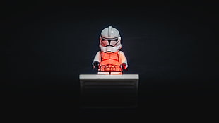 Lego Star Wars clonetrooper mini figure, Star Wars, clone trooper, LEGO, toys