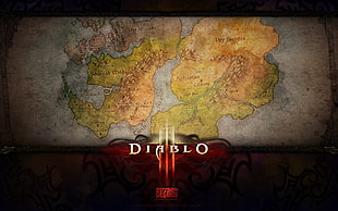 Diablo III loading screen display