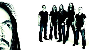 five men rock band HD wallpaper