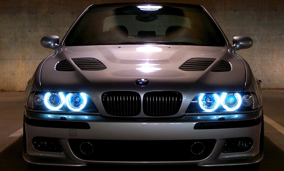 gray BMW E-series, BMW, E 39 HD wallpaper