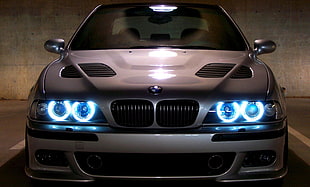 gray BMW E-series, BMW, E 39 HD wallpaper