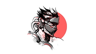 Ninja illustration, Overwatch, Genji (Overwatch), Genji Shimada HD wallpaper