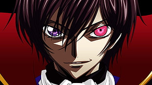 Lelouch vi Britannia graphic wallpaper, anime, Code Geass, Lamperouge Lelouch, Zero