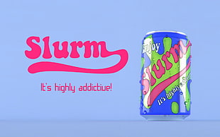 Slurm can advertisement, Futurama HD wallpaper