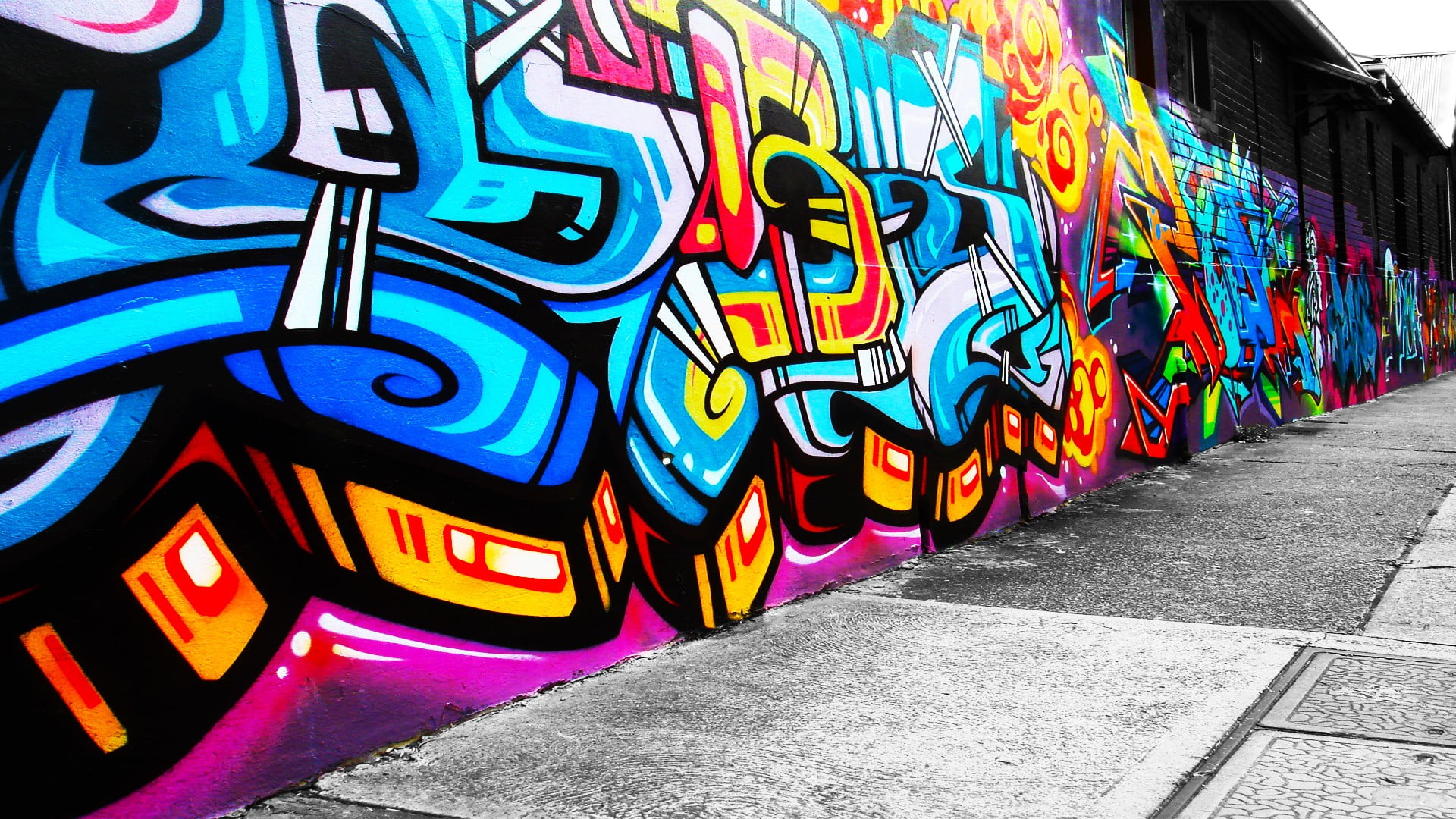 Graffiti wall art HD wallpaper | Wallpaper Flare