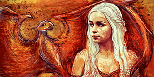 Game Of Thrones painting HD wallpaper