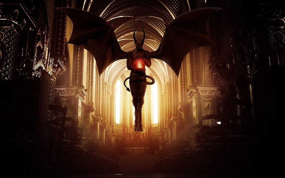 Devil poster HD wallpaper